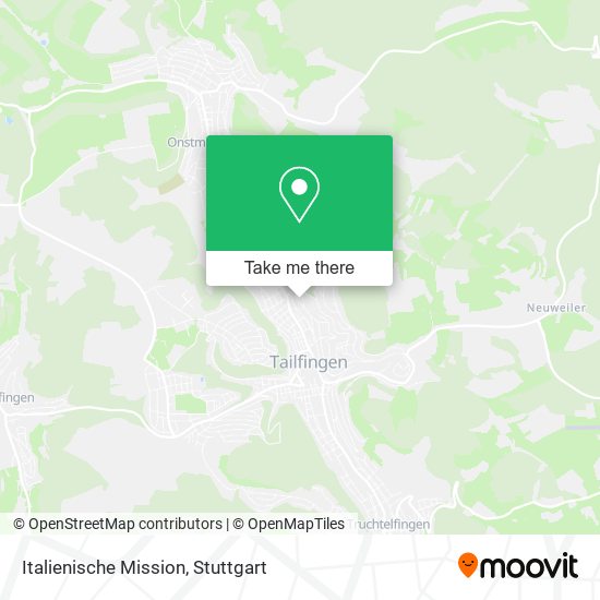 Italienische Mission map
