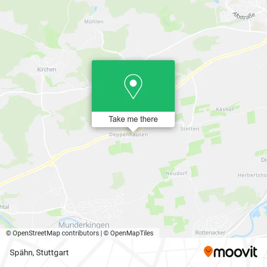 Карта Spähn