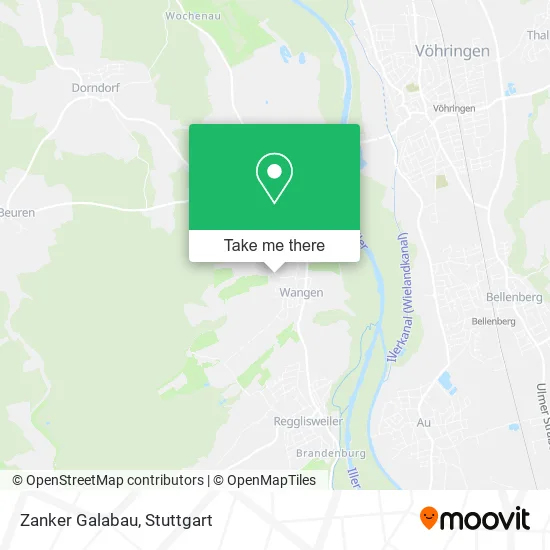 Карта Zanker Galabau