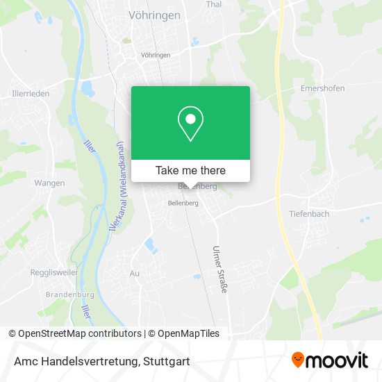 Amc Handelsvertretung map