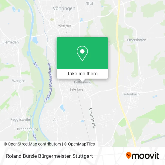 Карта Roland Bürzle Bürgermeister