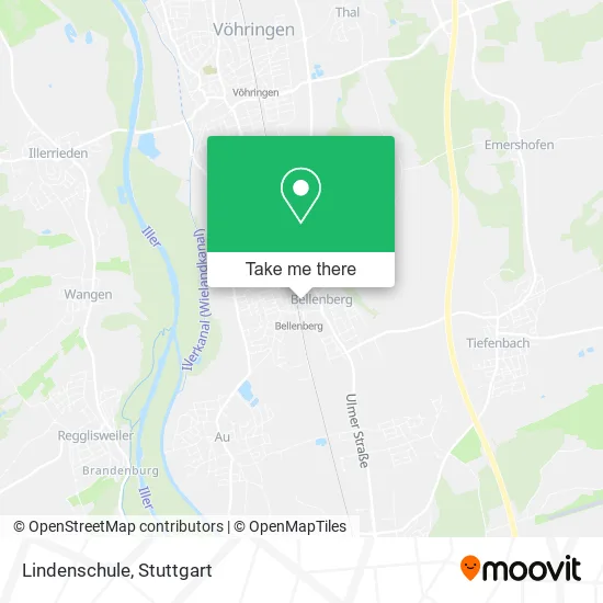 Карта Lindenschule