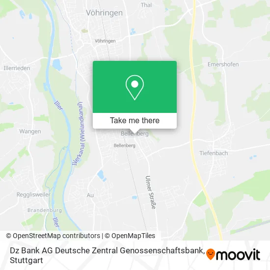 Карта Dz Bank AG Deutsche Zentral Genossenschaftsbank