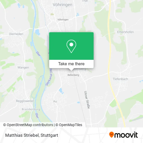 Карта Matthias Striebel