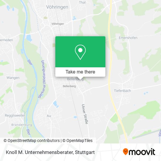 Knoll M. Unternehmensberater map