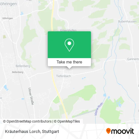 Карта Kräuterhaus Lorch