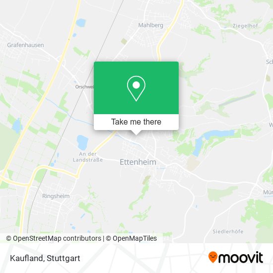 Kaufland map