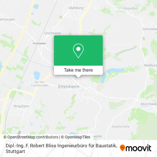 Карта Dipl.-Ing. F. Robert Bliss Ingenieurbüro für Baustatik