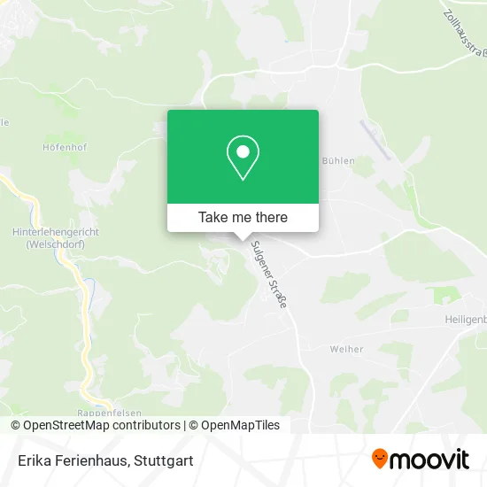 Erika Ferienhaus map