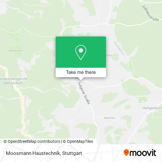 Карта Moosmann Haustechnik