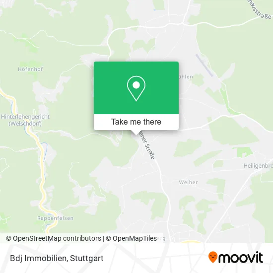 Карта Bdj Immobilien