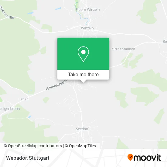Карта Webador