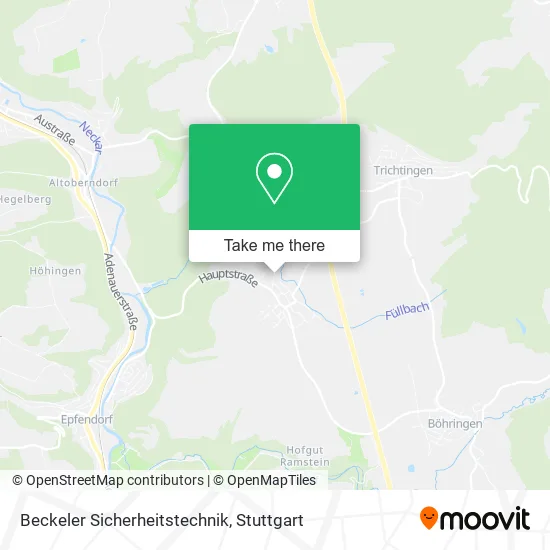 Карта Beckeler Sicherheitstechnik