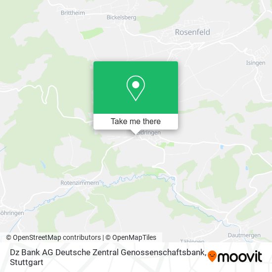 Dz Bank AG Deutsche Zentral Genossenschaftsbank map