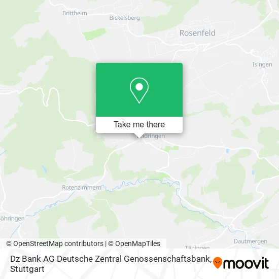 Карта Dz Bank AG Deutsche Zentral Genossenschaftsbank