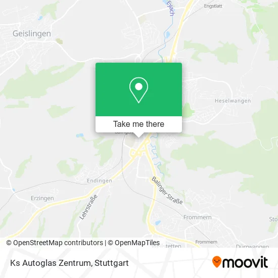 Карта Ks Autoglas Zentrum
