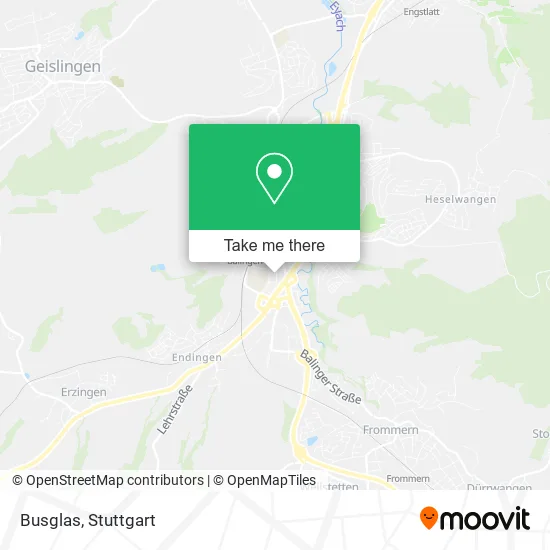 Busglas map