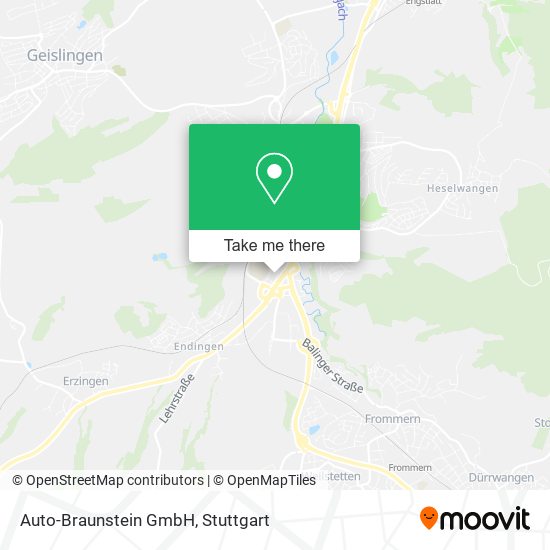 Auto-Braunstein GmbH map