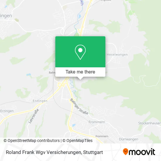 Roland Frank Wgv Versicherungen map