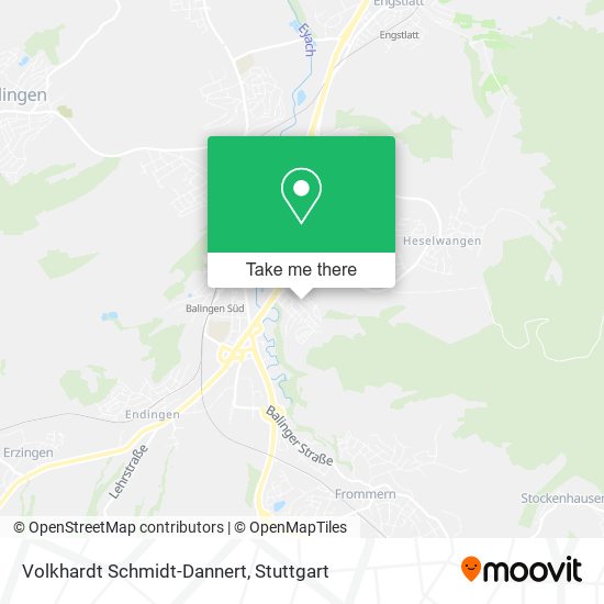 Карта Volkhardt Schmidt-Dannert