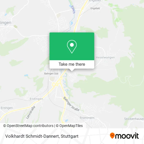 Карта Volkhardt Schmidt-Dannert