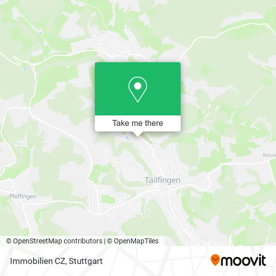 Карта Immobilien CZ