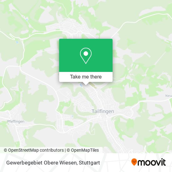 Карта Gewerbegebiet Obere Wiesen