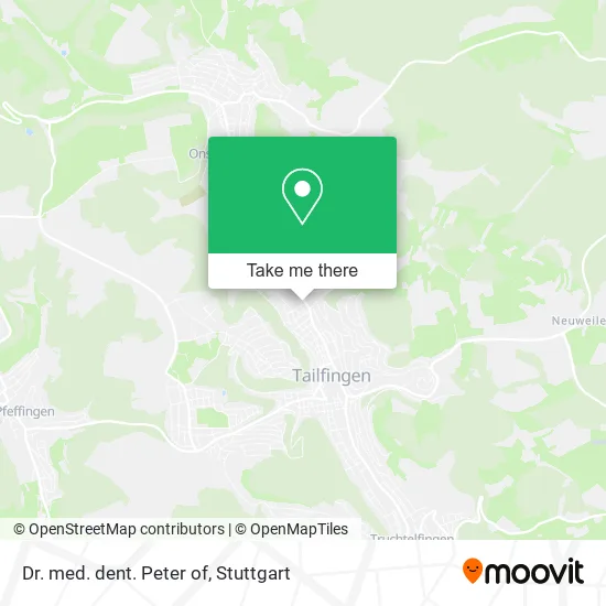 Карта Dr. med. dent. Peter of