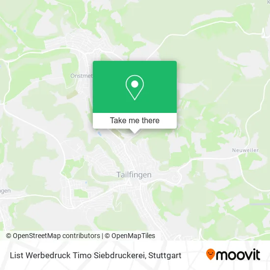 Карта List Werbedruck Timo Siebdruckerei