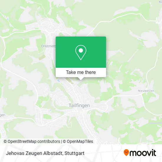 Карта Jehovas Zeugen Albstadt