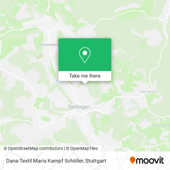 Карта Dana-Textil Maria Kampf Schöller