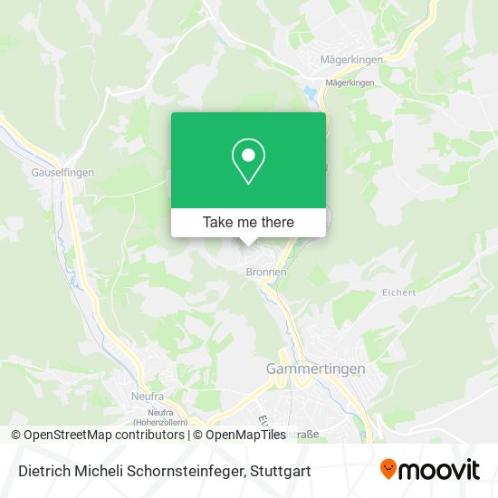 Карта Dietrich Micheli Schornsteinfeger