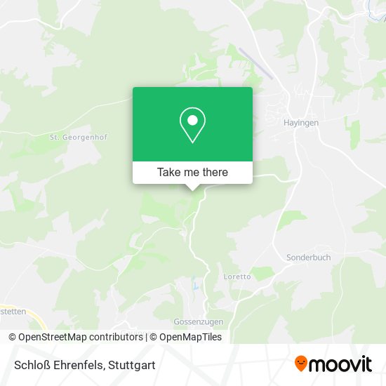 Карта Schloß Ehrenfels