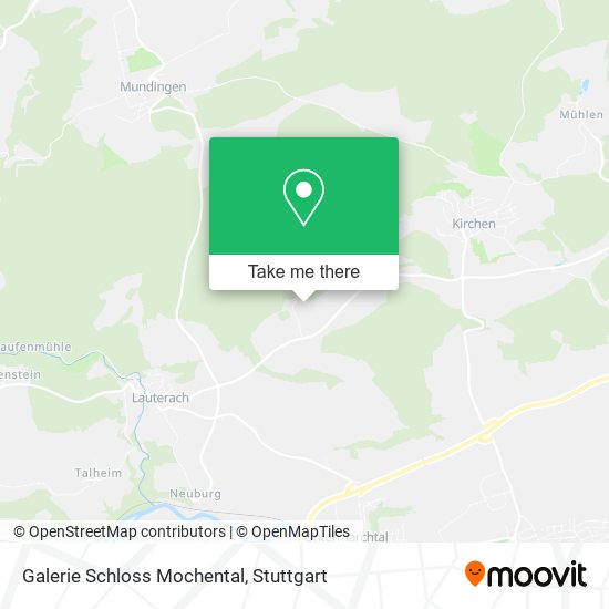 Galerie Schloss Mochental map