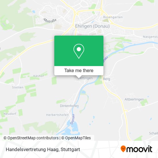 Handelsvertretung Haag map