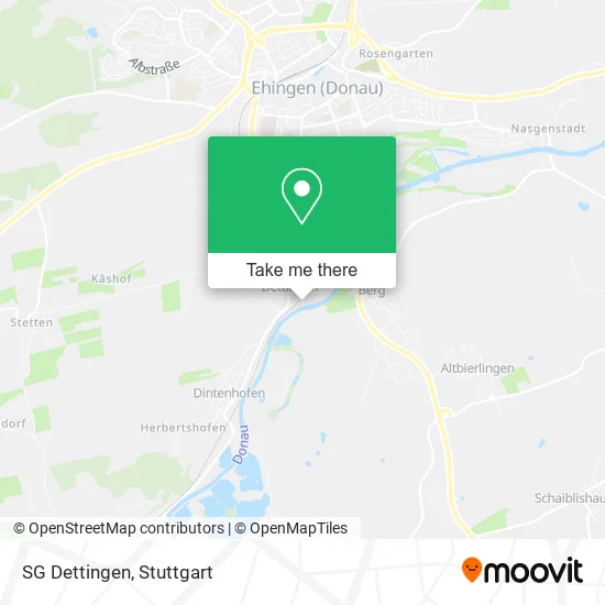 Карта SG Dettingen
