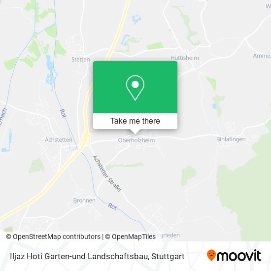 Iljaz Hoti Garten-und Landschaftsbau map