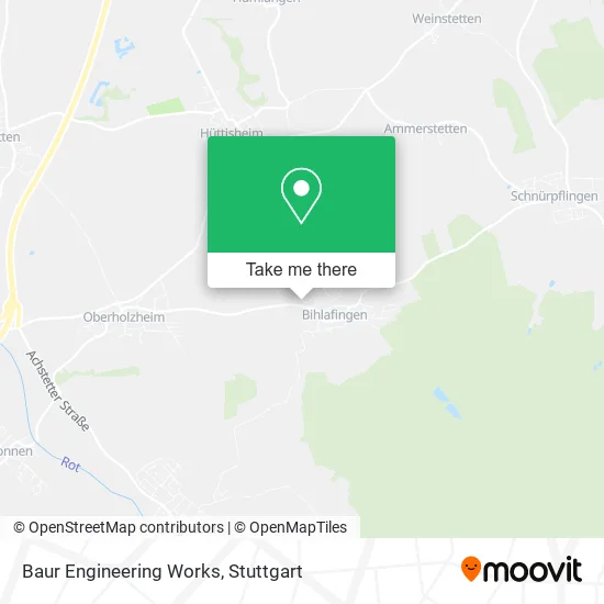 Baur Engineering Works map