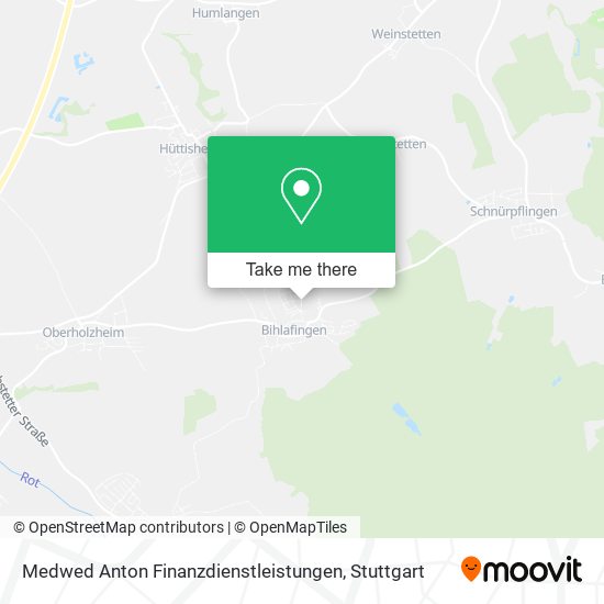 Medwed Anton Finanzdienstleistungen map