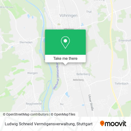 Ludwig Schneid Vermögensverwaltung map