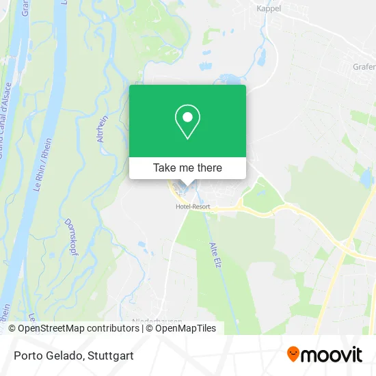 Карта Porto Gelado