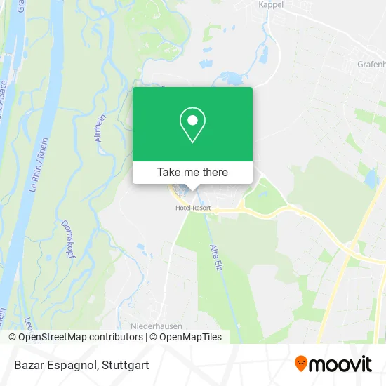 Карта Bazar Espagnol