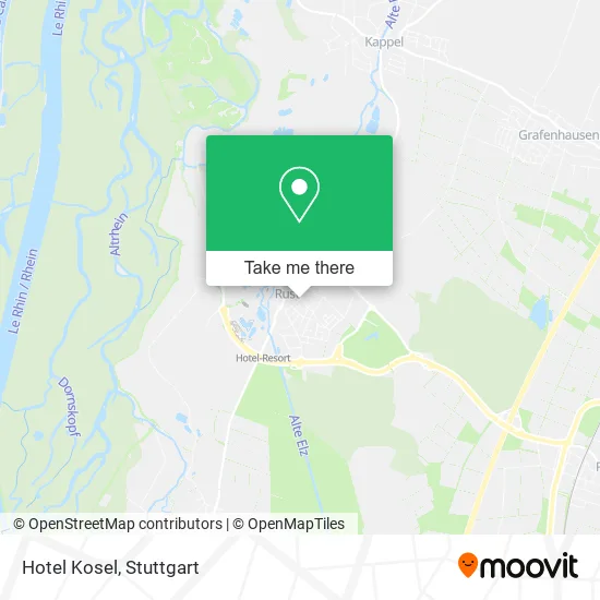 Карта Hotel Kosel