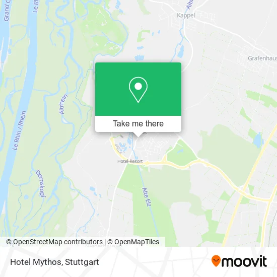 Карта Hotel Mythos