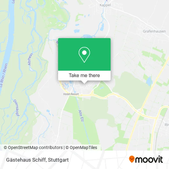 Карта Gästehaus Schiff