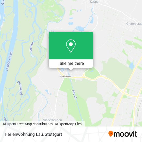 Ferienwohnung Lau map