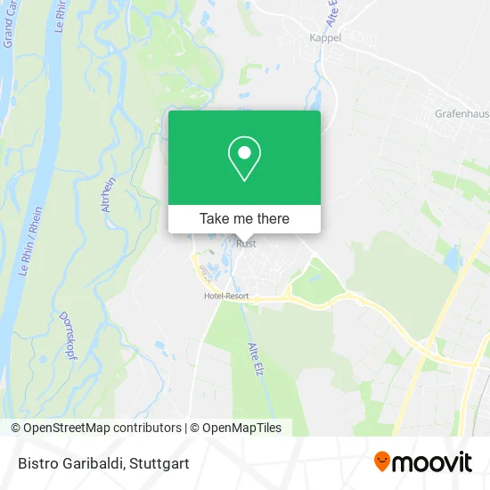 Карта Bistro Garibaldi