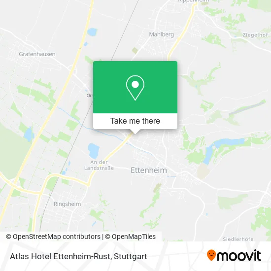 Карта Atlas Hotel Ettenheim-Rust