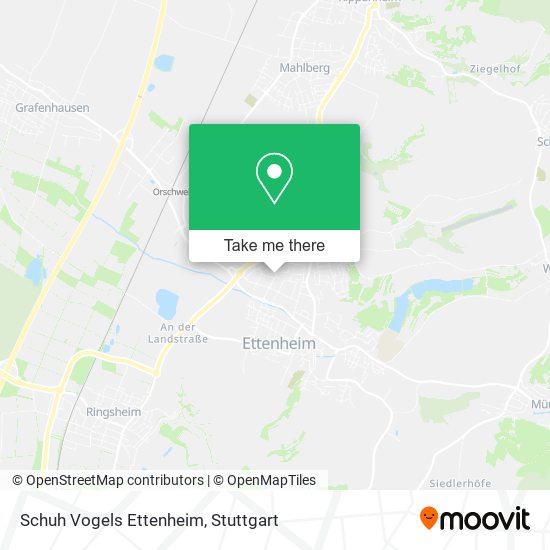 Schuh Vogels Ettenheim map