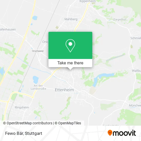 Карта Fewo Bär
